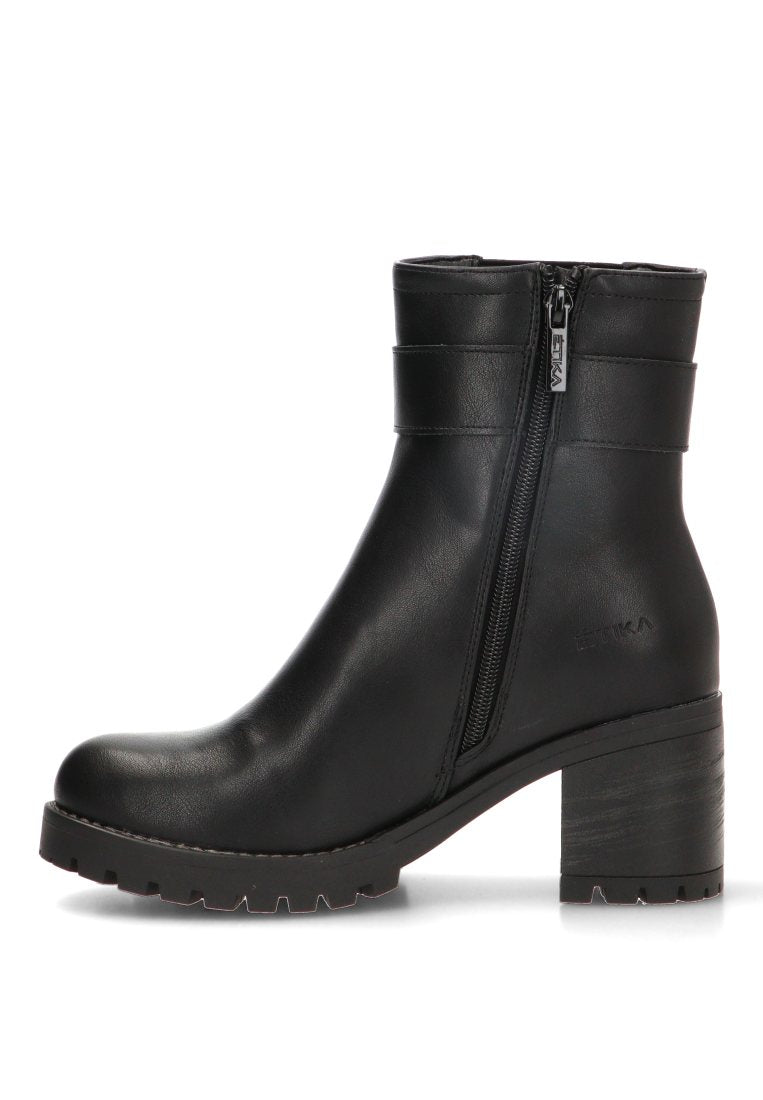 BOTIN ELASTICO HEBILLA NOIR 30052 ETIKA MUJER NEGRO