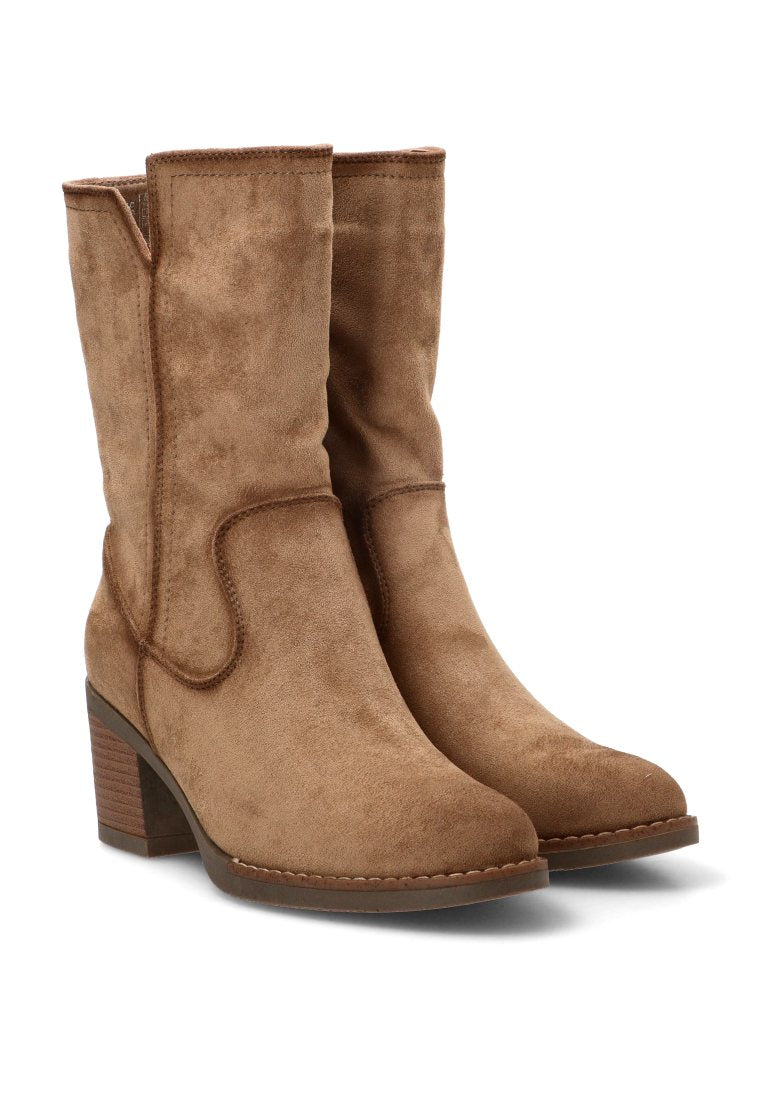 BOTIN ANTELINA CREMALLERA SOFIA 11036 ETIKA MUJER TAUPE