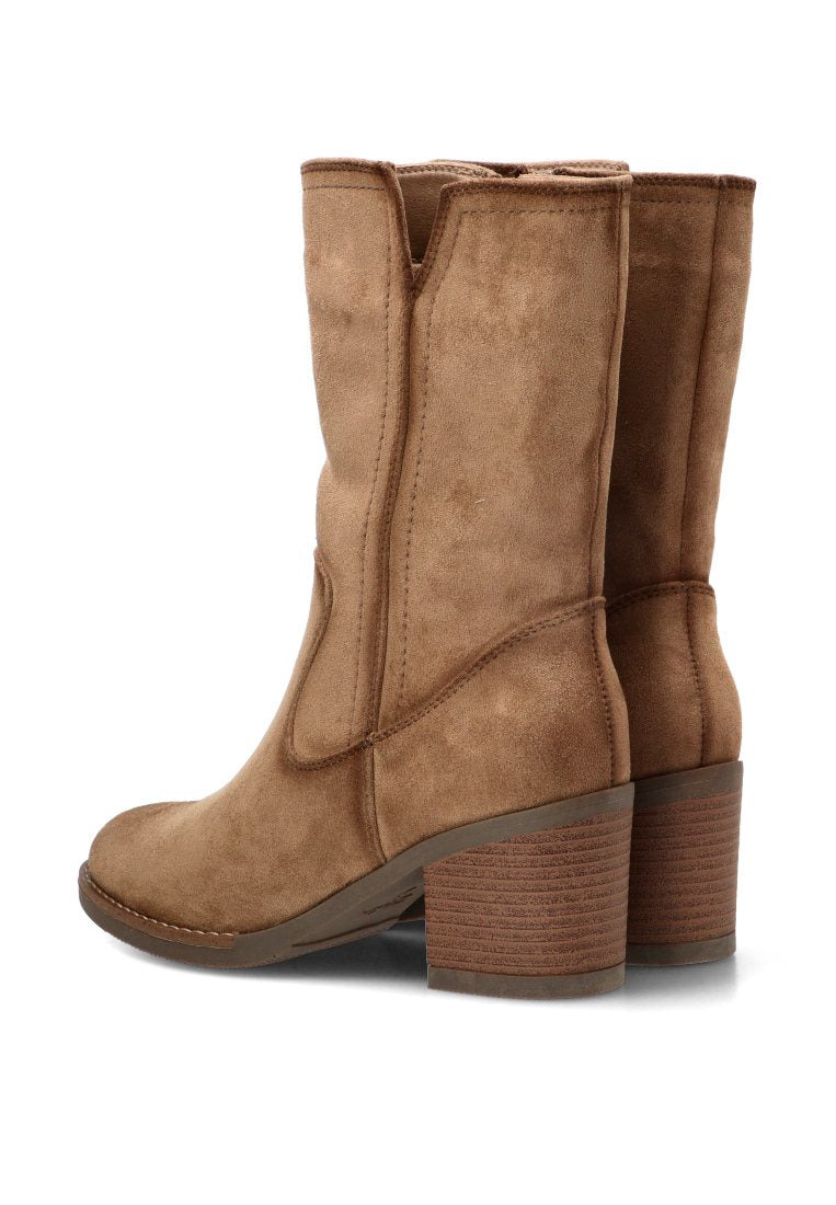 BOTIN ANTELINA CREMALLERA SOFIA 11036 ETIKA MUJER TAUPE