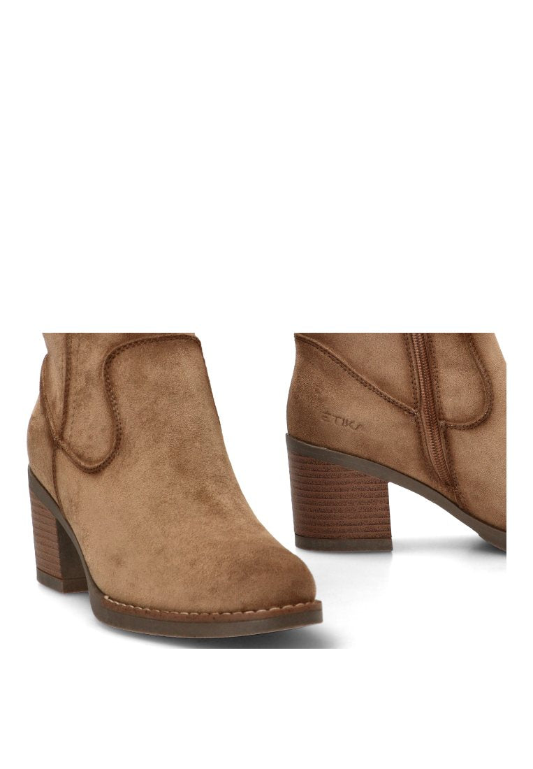 BOTIN ANTELINA CREMALLERA SOFIA 11036 ETIKA MUJER TAUPE