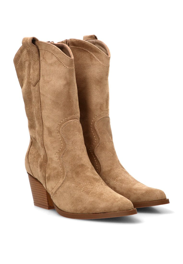BOTINES CAMPEROS ZIG ZAG MARTINA 110564 ETIKA MUJER BEIGE