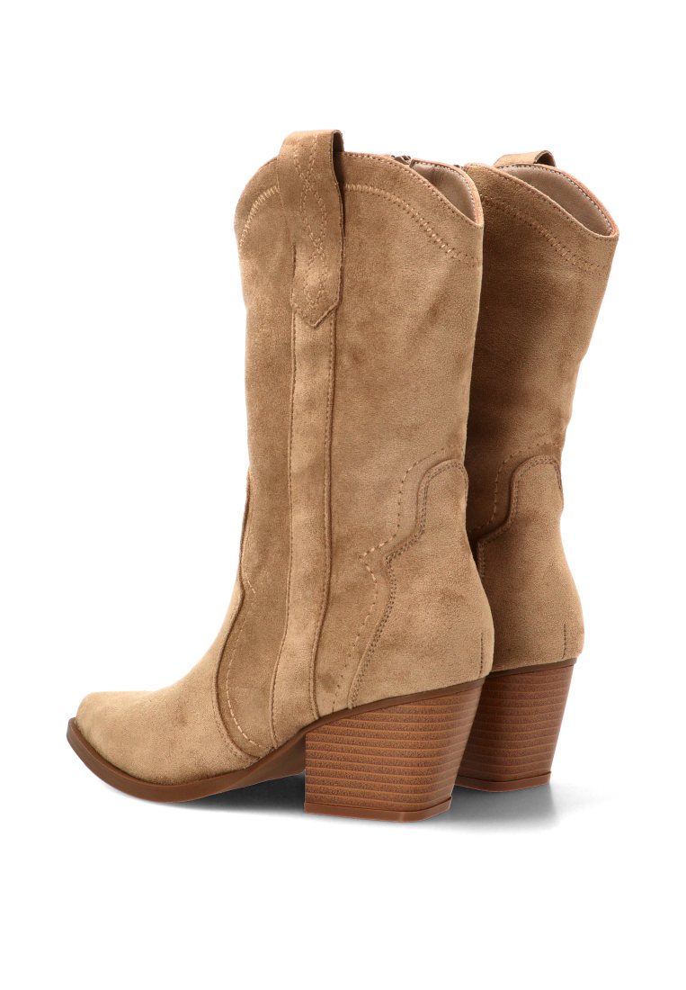BOTINES CAMPEROS ZIG ZAG MARTINA 110564 ETIKA MUJER BEIGE