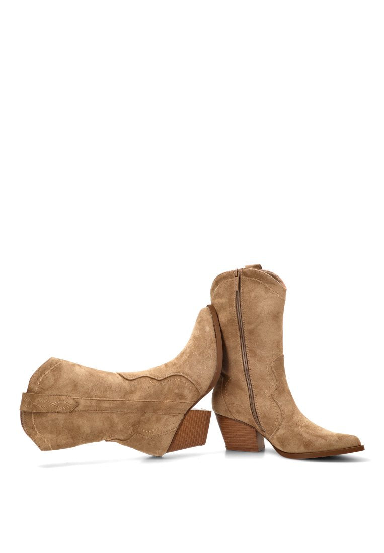 BOTINES CAMPEROS ZIG ZAG MARTINA 110564 ETIKA MUJER BEIGE