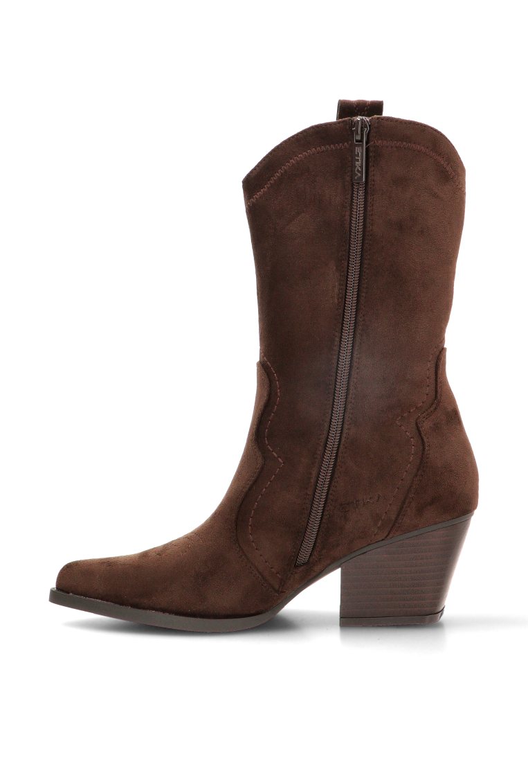 BOTINES CAMPEROS ZIG ZAG MARTINA 110564 ETIKA MUJER CAFe