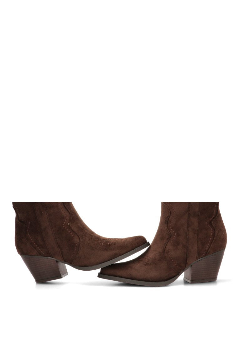 BOTINES CAMPEROS ZIG ZAG MARTINA 110564 ETIKA MUJER CAFe