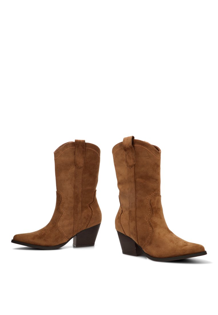 BOTINES CAMPEROS ZIG ZAG MARTINA 110564 ETIKA MUJER CAMEL