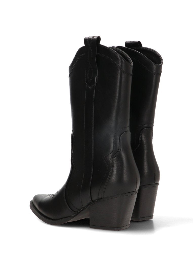 BOTINES CAMPEROS ZIG ZAG MARTINA 110564 ETIKA MUJER NEGRO