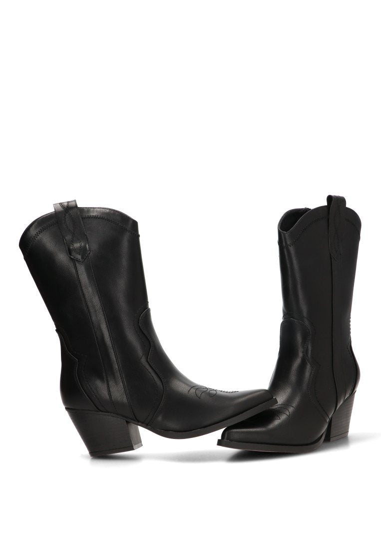 BOTINES CAMPEROS ZIG ZAG MARTINA 110564 ETIKA MUJER NEGRO