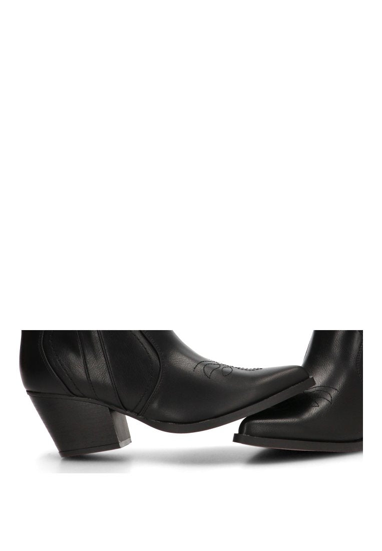 BOTINES CAMPEROS ZIG ZAG MARTINA 110564 ETIKA MUJER NEGRO