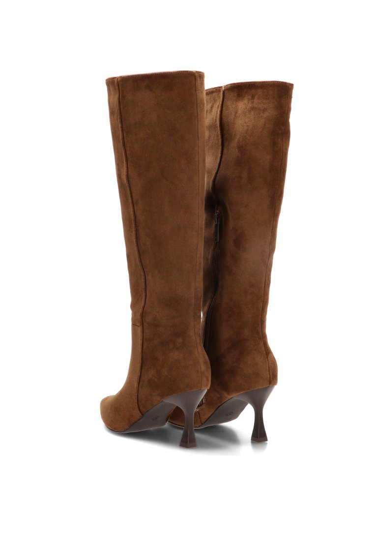 BOTA TACON FINO ANTE COSMICA 42417 ETIKA MUJER CAMEL