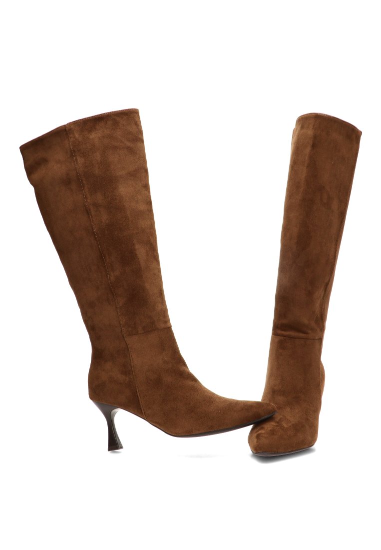 BOTA TACON FINO ANTE COSMICA 42417 ETIKA MUJER CAMEL