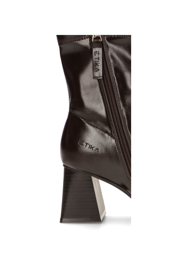 BOTIN LYCRA BRILLANTE MARLOW 32013 ETIKA MUJER CAFe
