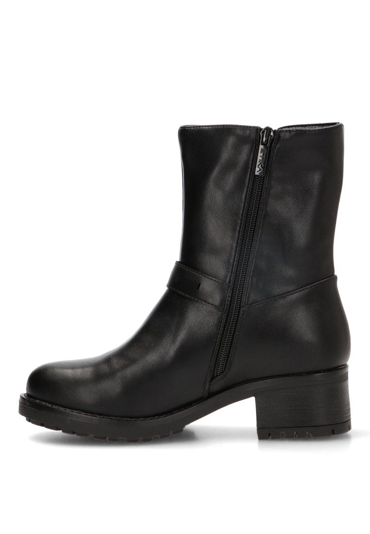 BOTIN DOBLE HEBILLA WATFORD 11050 ETIKA MUJER NEGRO