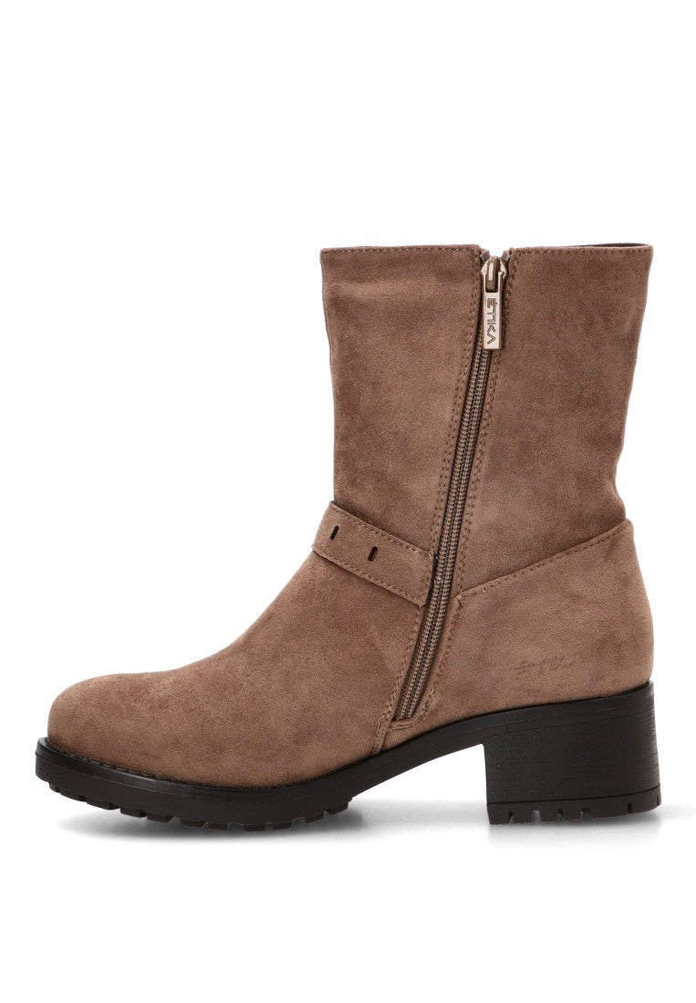 BOTIN DOBLE HEBILLA WATFORD 11050 ETIKA MUJER TAUPE
