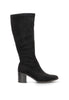 BOTA CAÑA ELASTICA NORA 30056, ETIKA, MUJER, NEGRO Negro