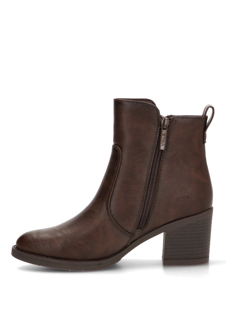 BOTIN ETIKA CREMALLERA NATUREL 01 30043 ETIKA MUJER CAFe