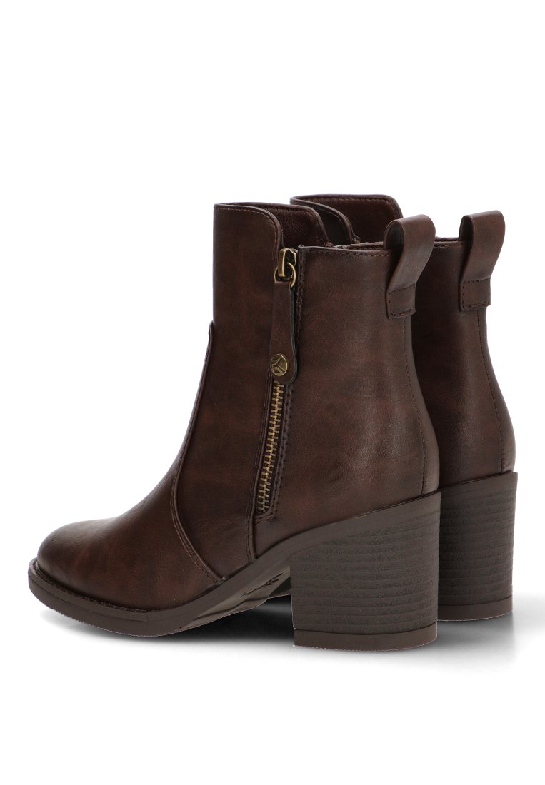 BOTIN ETIKA CREMALLERA NATUREL 01 30043 ETIKA MUJER CAFe