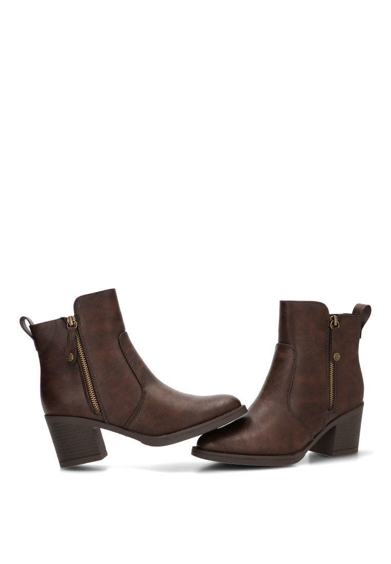 BOTIN ETIKA CREMALLERA NATUREL 01 30043 ETIKA MUJER CAFe