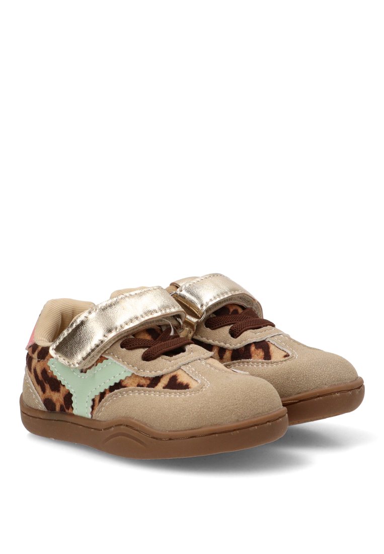 DEPORTIVO BAREFOOT VELCRO CHILDREN 05 52465N ETIKA NIyA LEOPARDO