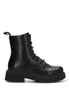 BOTIN MILITAR CREMALLERA TOULOUSE 01 11049, ETIKA, MUJER, NEGRO Negro