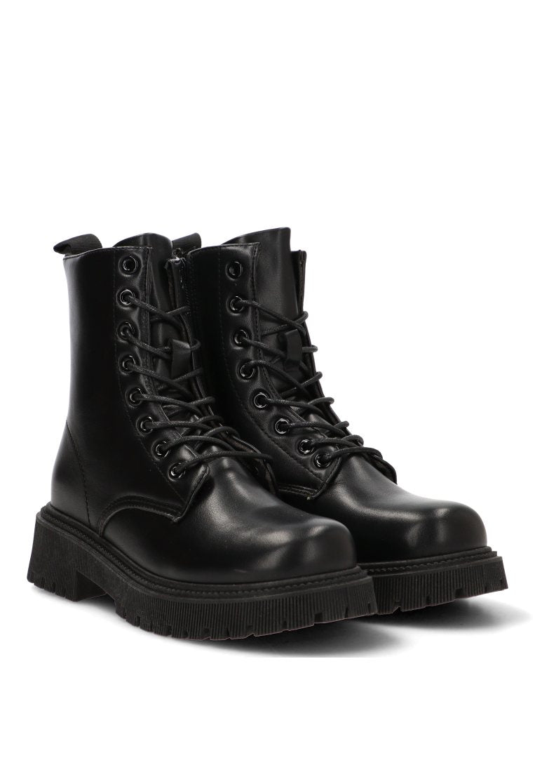 BOTIN MILITAR CREMALLERA TOULOUSE 01 11049 ETIKA MUJER NEGRO