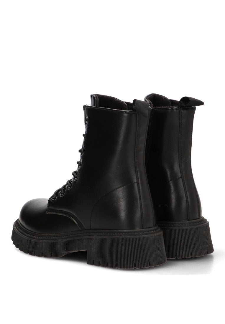 BOTIN MILITAR CREMALLERA TOULOUSE 01 11049 ETIKA MUJER NEGRO