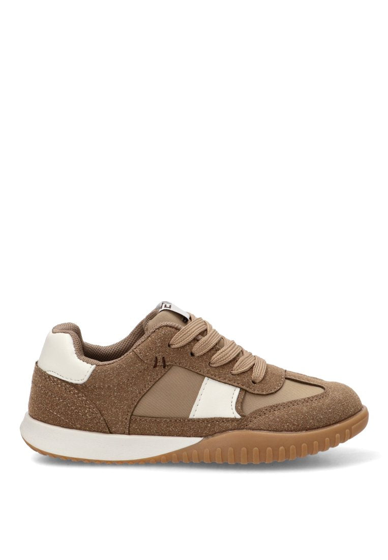 DEPORTIVA ANTE Y TEXTIL DASH 52496 ETIKA NIyO TAUPE