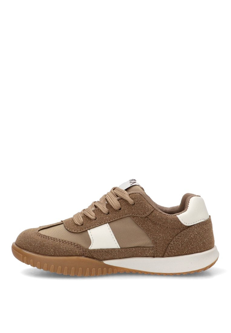 DEPORTIVA ANTE Y TEXTIL DASH 52496 ETIKA NIyO TAUPE