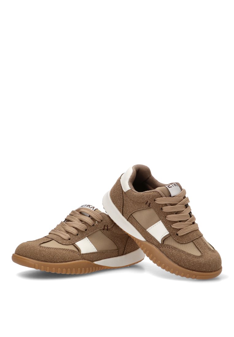 DEPORTIVA ANTE Y TEXTIL DASH 52496 ETIKA NIyO TAUPE