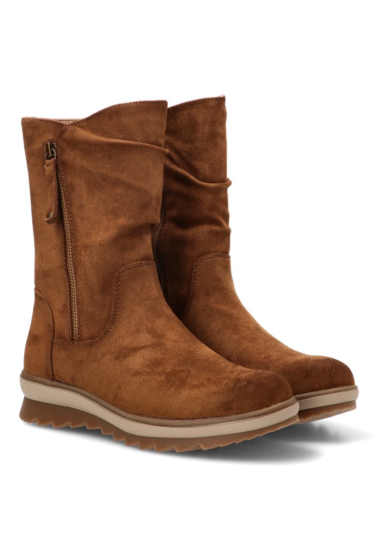BOTIN ANTELINA CREMALLERA CAMELIA 11115 ETIKA MUJER CAMEL