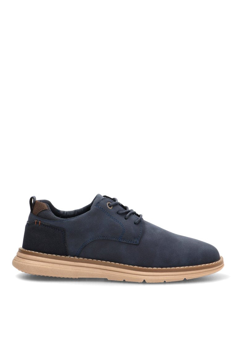 ZAPATOS CORDONES TIGANI 02 60929 ETIKA HOMBRE MARINO
