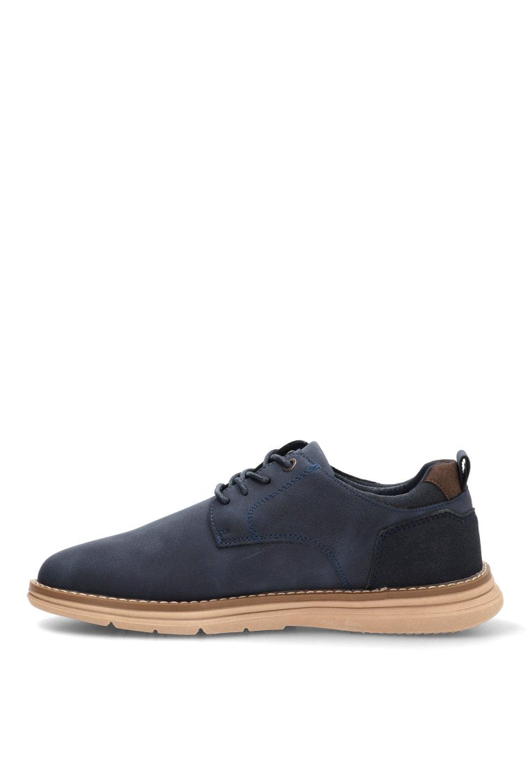 ZAPATOS CORDONES TIGANI 02 60929 ETIKA HOMBRE MARINO