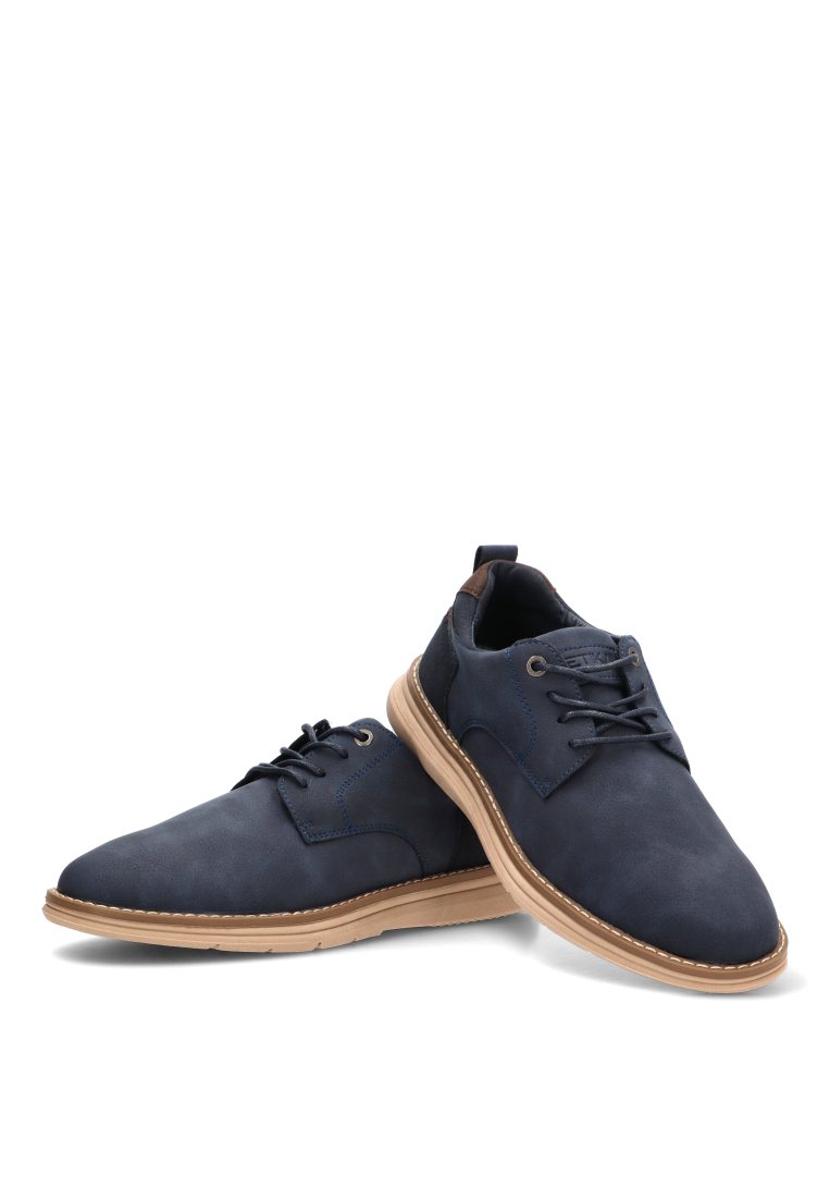 ZAPATOS CORDONES TIGANI 02 60929 ETIKA HOMBRE MARINO