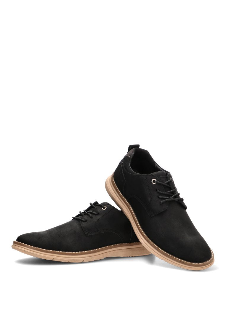 ZAPATOS CORDONES TIGANI 02 60929 ETIKA HOMBRE NEGRO