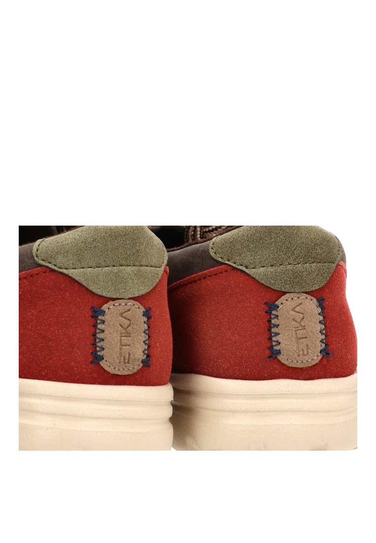 ZAPATO CORDON ELASTICO 82069 ETIKA HOMBRE CAFe