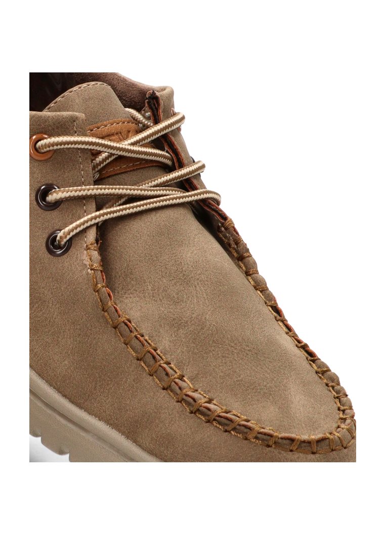 ZAPATO CORDON ELASTICO 82069 ETIKA HOMBRE TAUPE