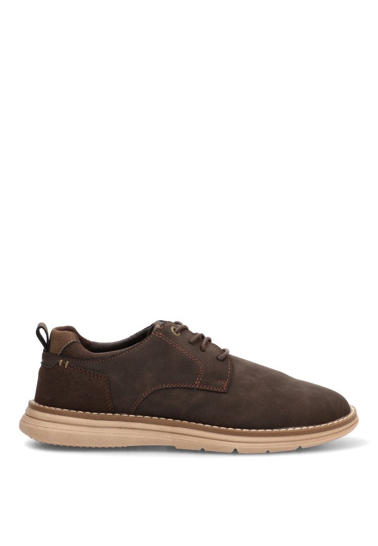ZAPATOS CORDONES TIGANI 02 60929 ETIKA HOMBRE CAFe