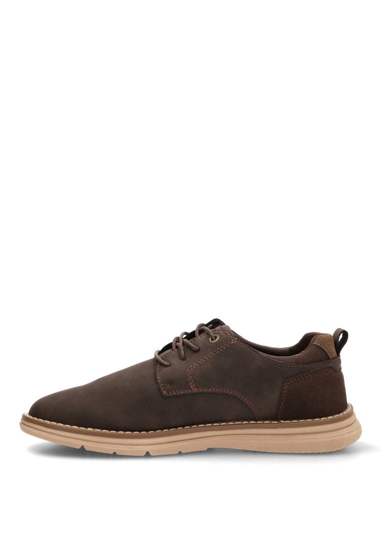 ZAPATOS CORDONES TIGANI 02 60929 ETIKA HOMBRE CAFe