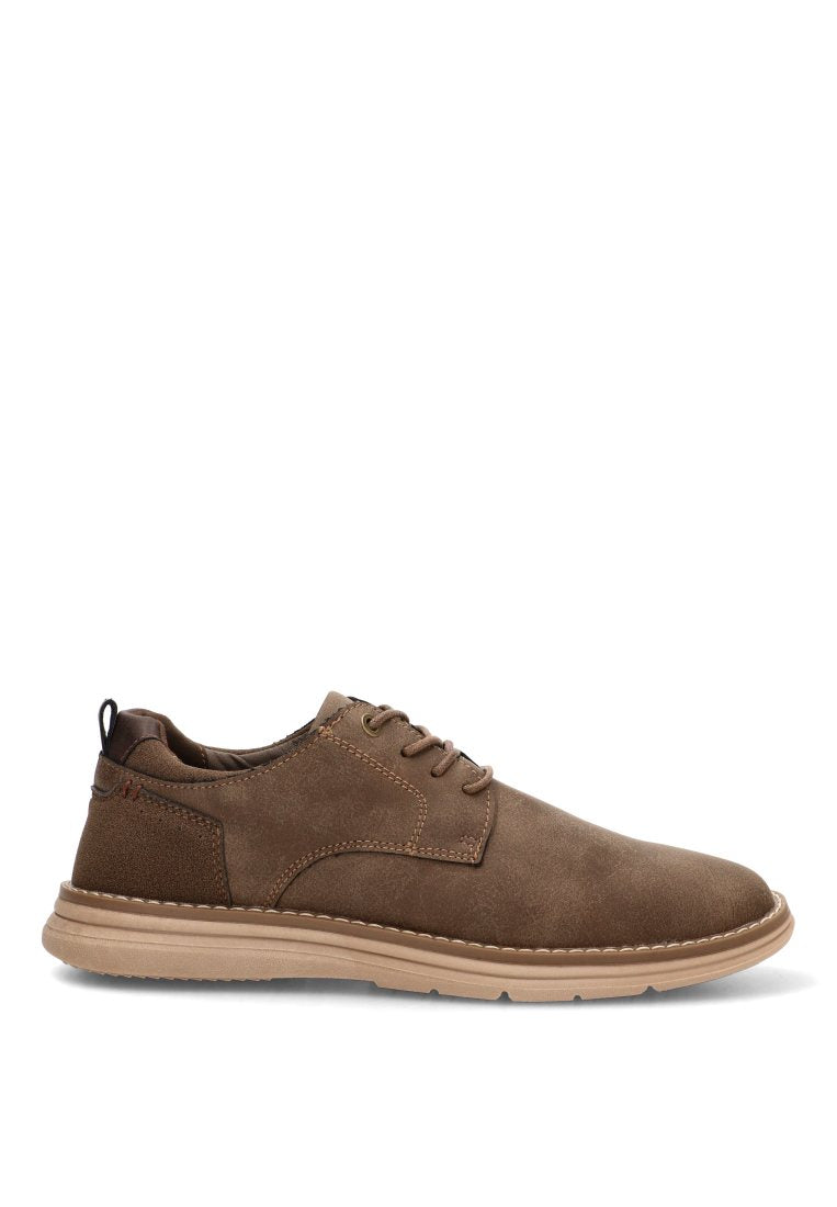 ZAPATOS CORDONES TIGANI 02 60929 ETIKA HOMBRE TAUPE