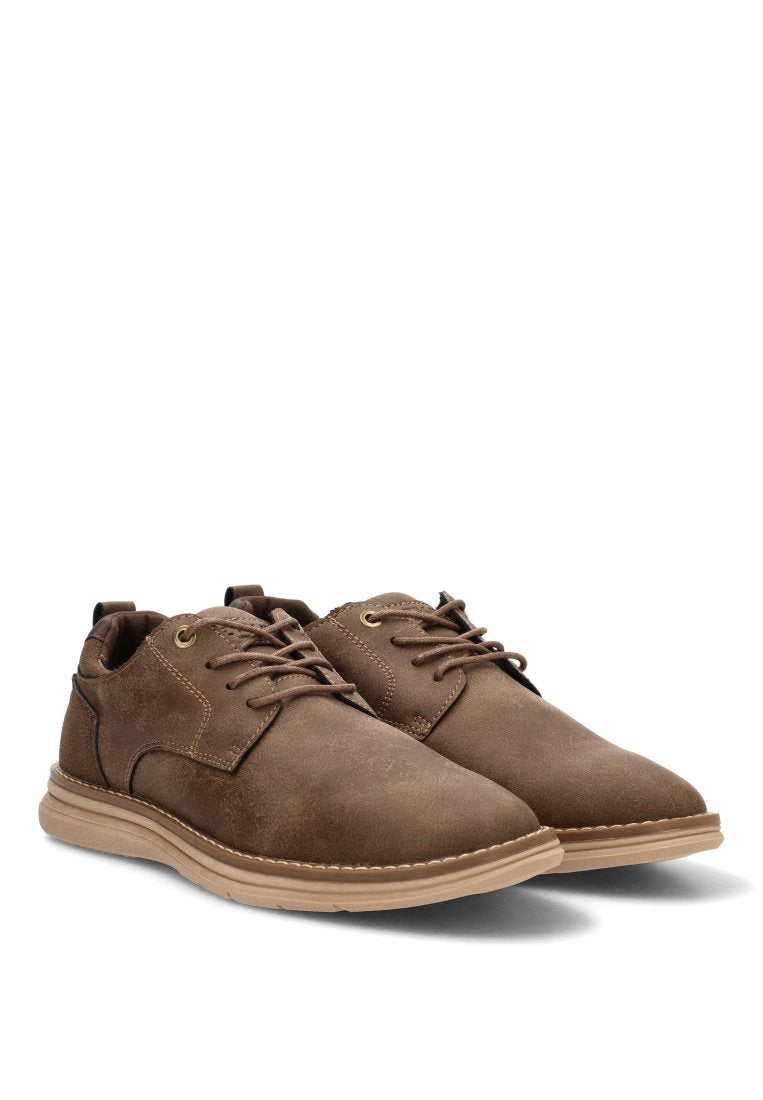 ZAPATOS CORDONES TIGANI 02 60929 ETIKA HOMBRE TAUPE