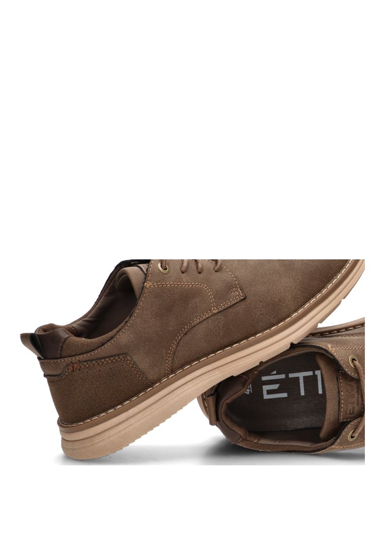 ZAPATOS CORDONES TIGANI 02 60929 ETIKA HOMBRE TAUPE
