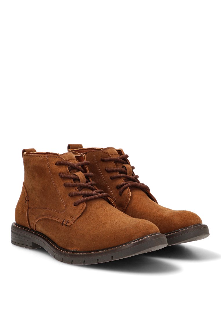 BOTINES CORDONES 70006 ETIKA HOMBRE CAMEL