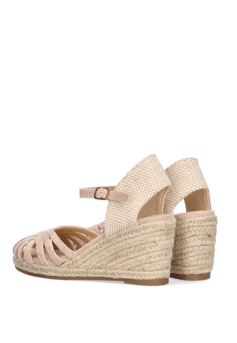 VALENCIANA PUNTA TIRAS ETIKA 20019 CASTILLO, MUJER BEIGE
