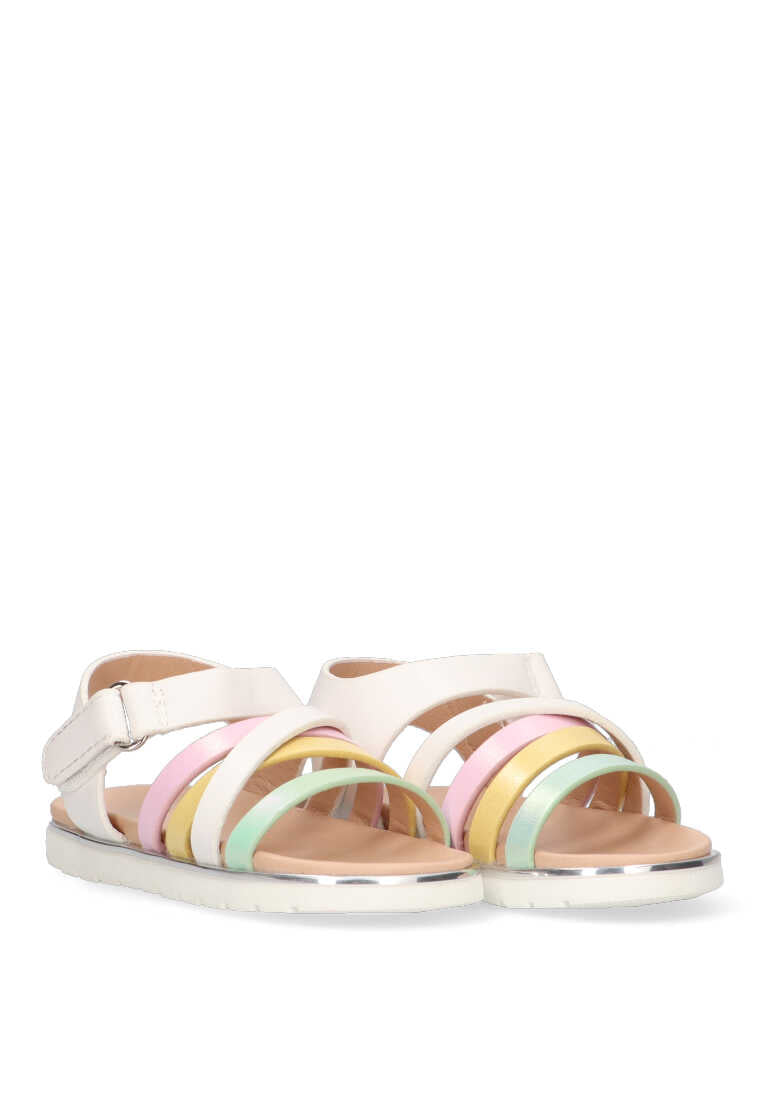 SANDALIA NIÑA CRUZADA ETIKA CASTELEJO 13715 NIÑA, MULTI COLOR