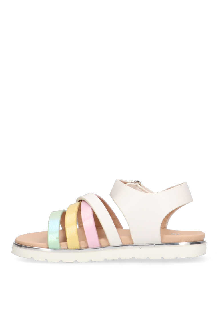 SANDALIA NIÑA CRUZADA ETIKA CASTELEJO 13715 NIÑA, MULTI COLOR