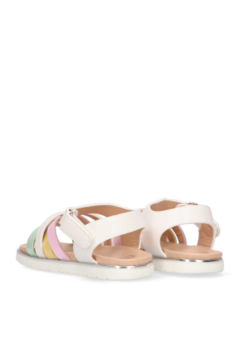 SANDALIA NIÑA CRUZADA ETIKA CASTELEJO 13715 NIÑA, MULTI COLOR