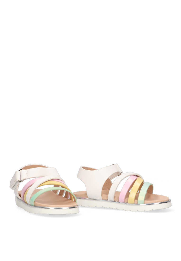 SANDALIA NIÑA CRUZADA ETIKA CASTELEJO 13715 NIÑA, MULTI COLOR
