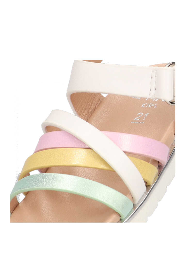 SANDALIA NIÑA CRUZADA ETIKA CASTELEJO 13715 NIÑA, MULTI COLOR