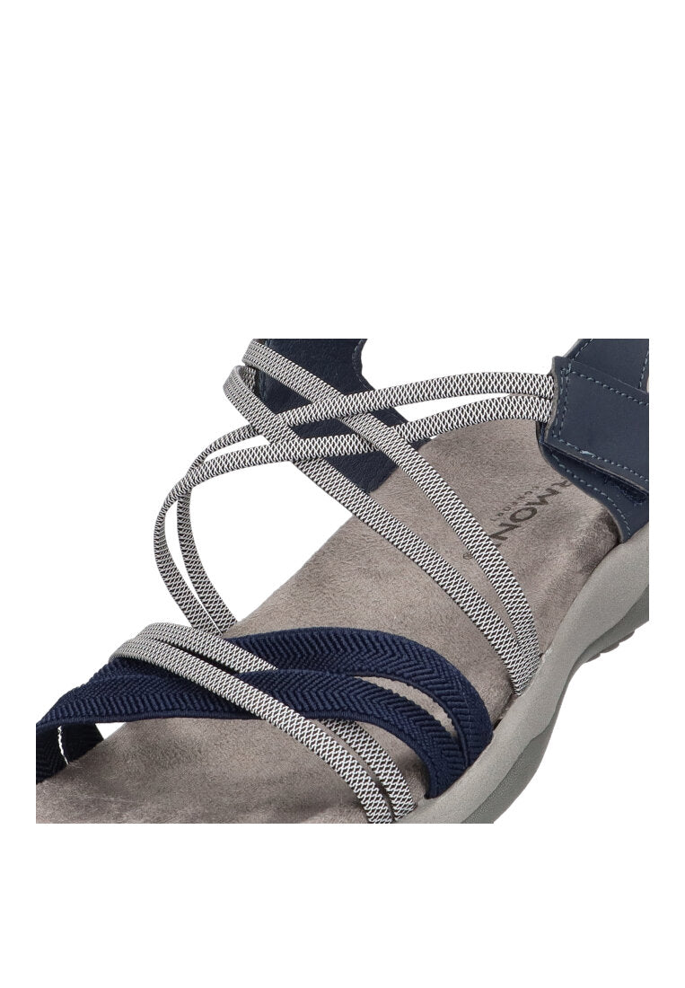 SANDALIA CONFORT TIRAS CRUZADAS ARMONY 41019 MUJER, AZUL