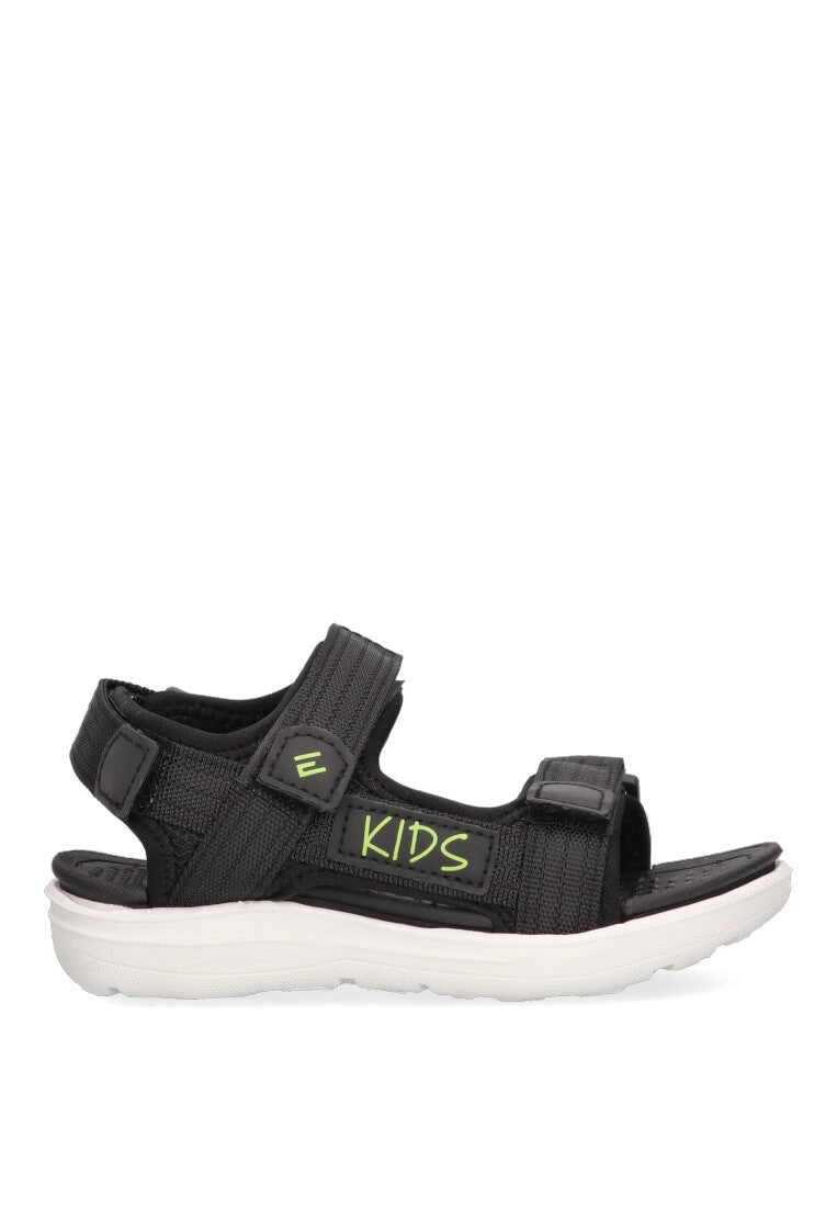 ETIKA GASPARET 17209 SANDALE VELCRO ENFANT, NOIR